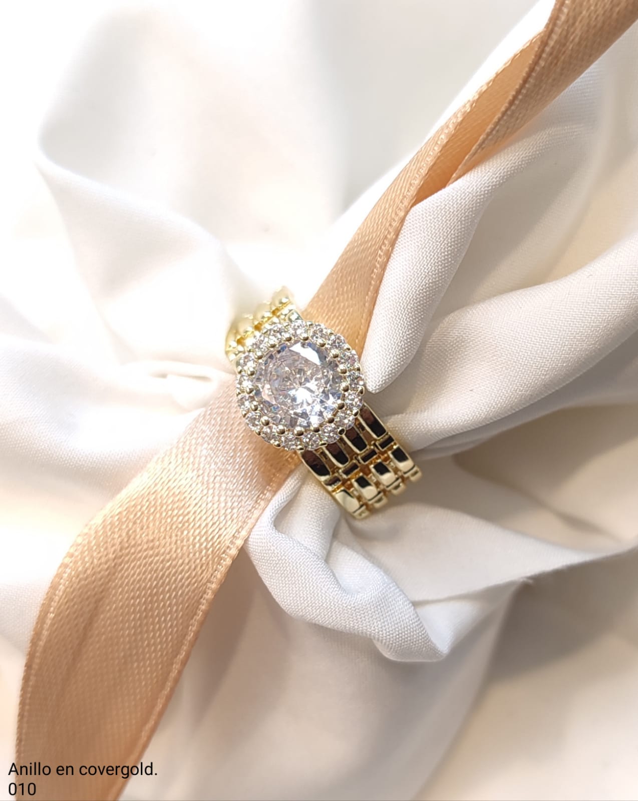 ANILLO EN COVERGOLD