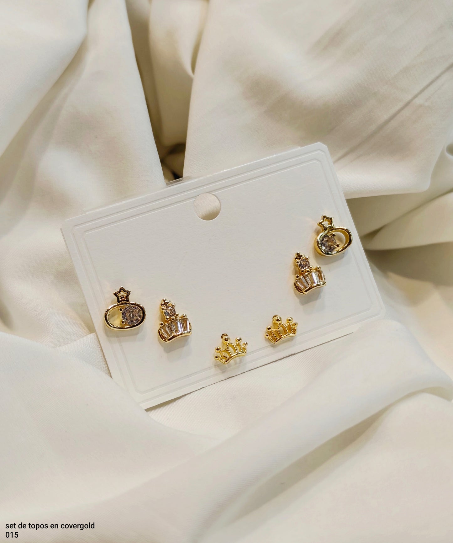 SET DE TOPOS EN COVERGOLD