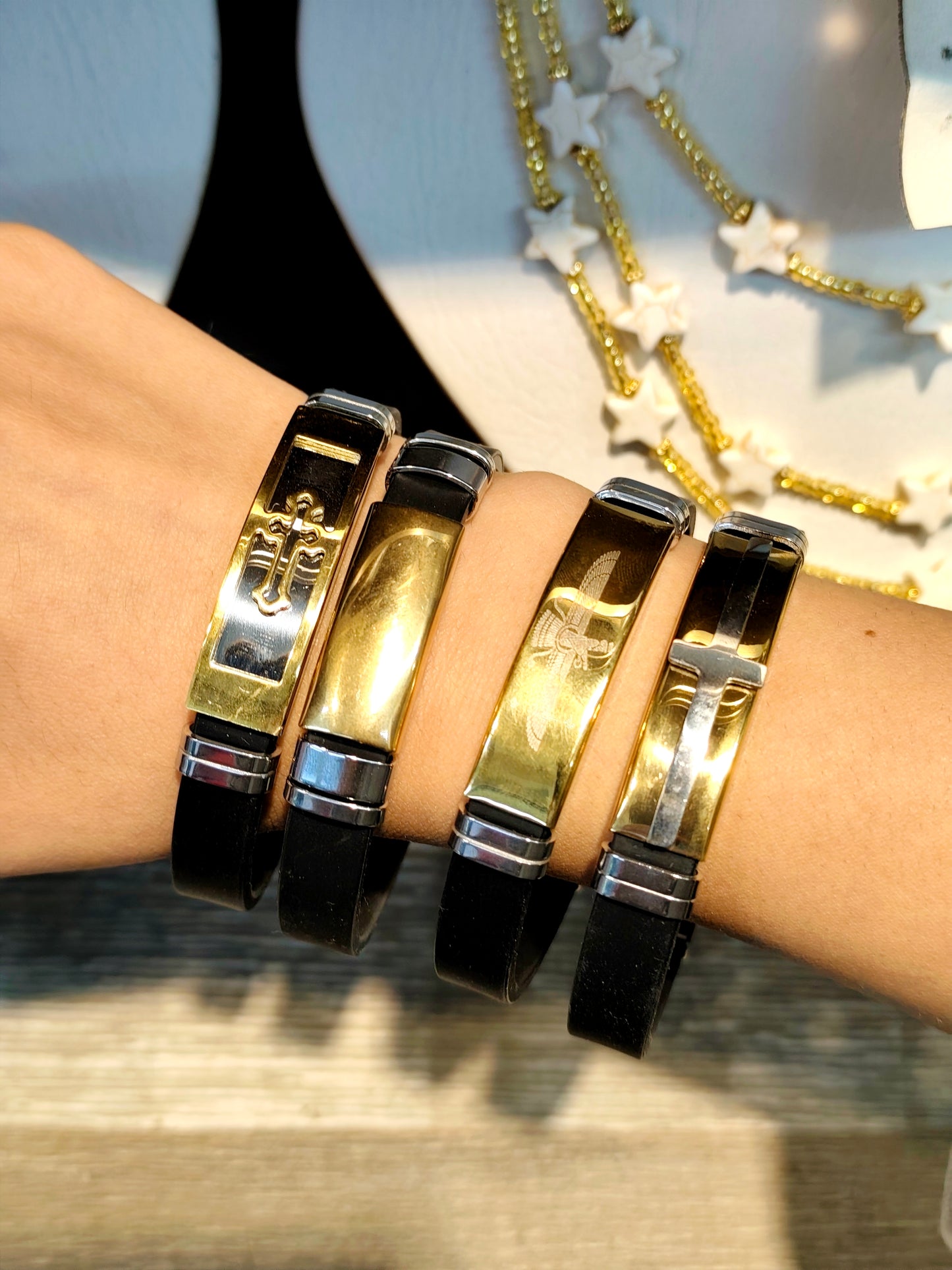 PULSERA EN ACERO INOXIDABLE