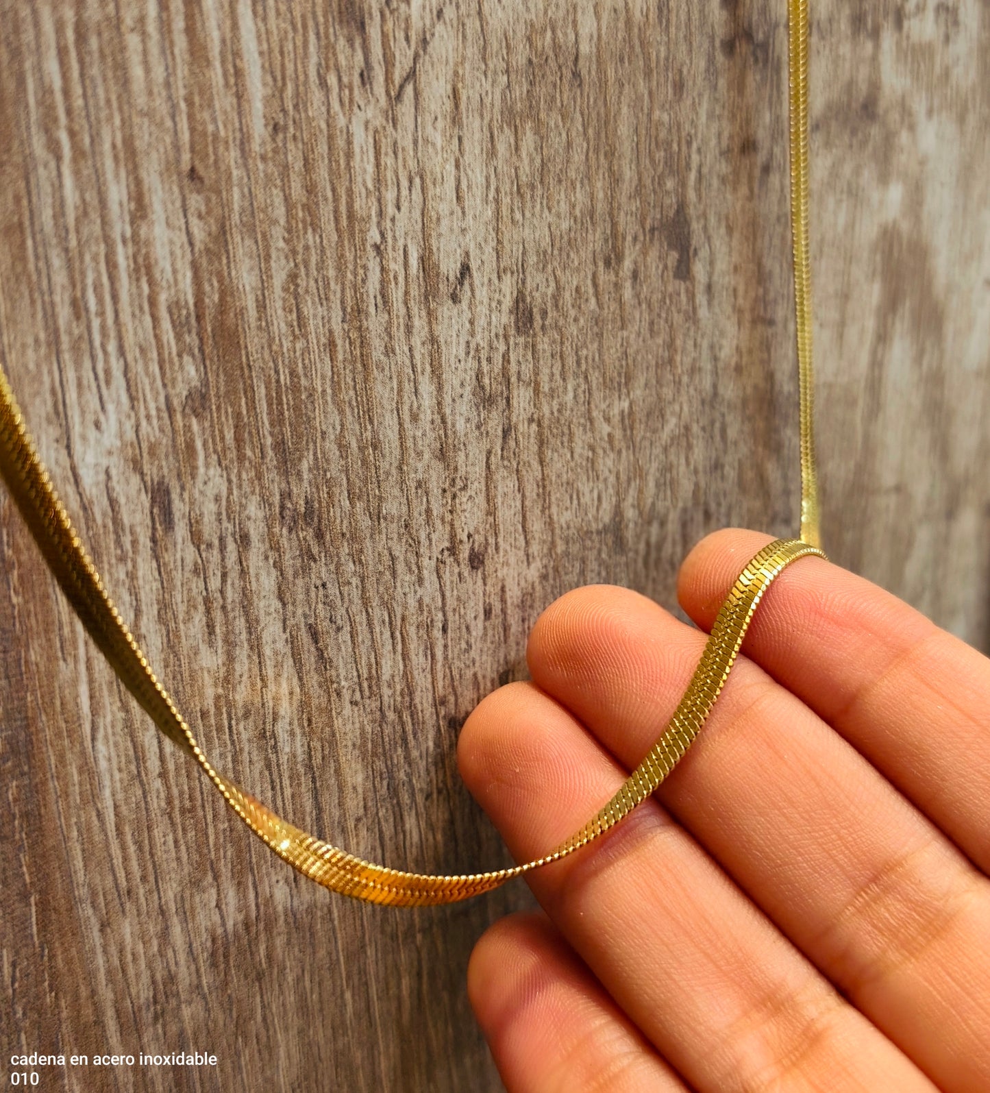 Cadena en acero inoxidable