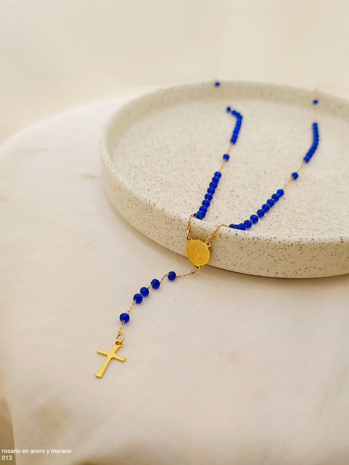 ROSARIO EN ACERO INOXIDABLE