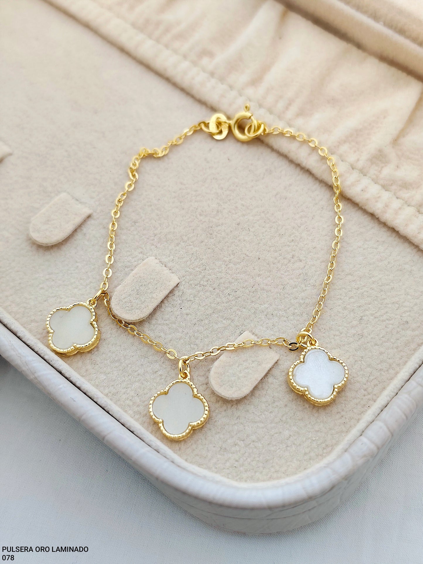 PULSERA ORO LAMINADO