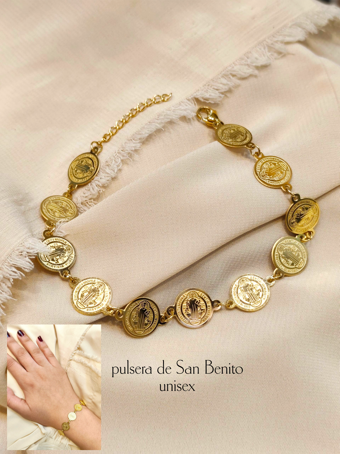 Pulsera en acero inoxidable