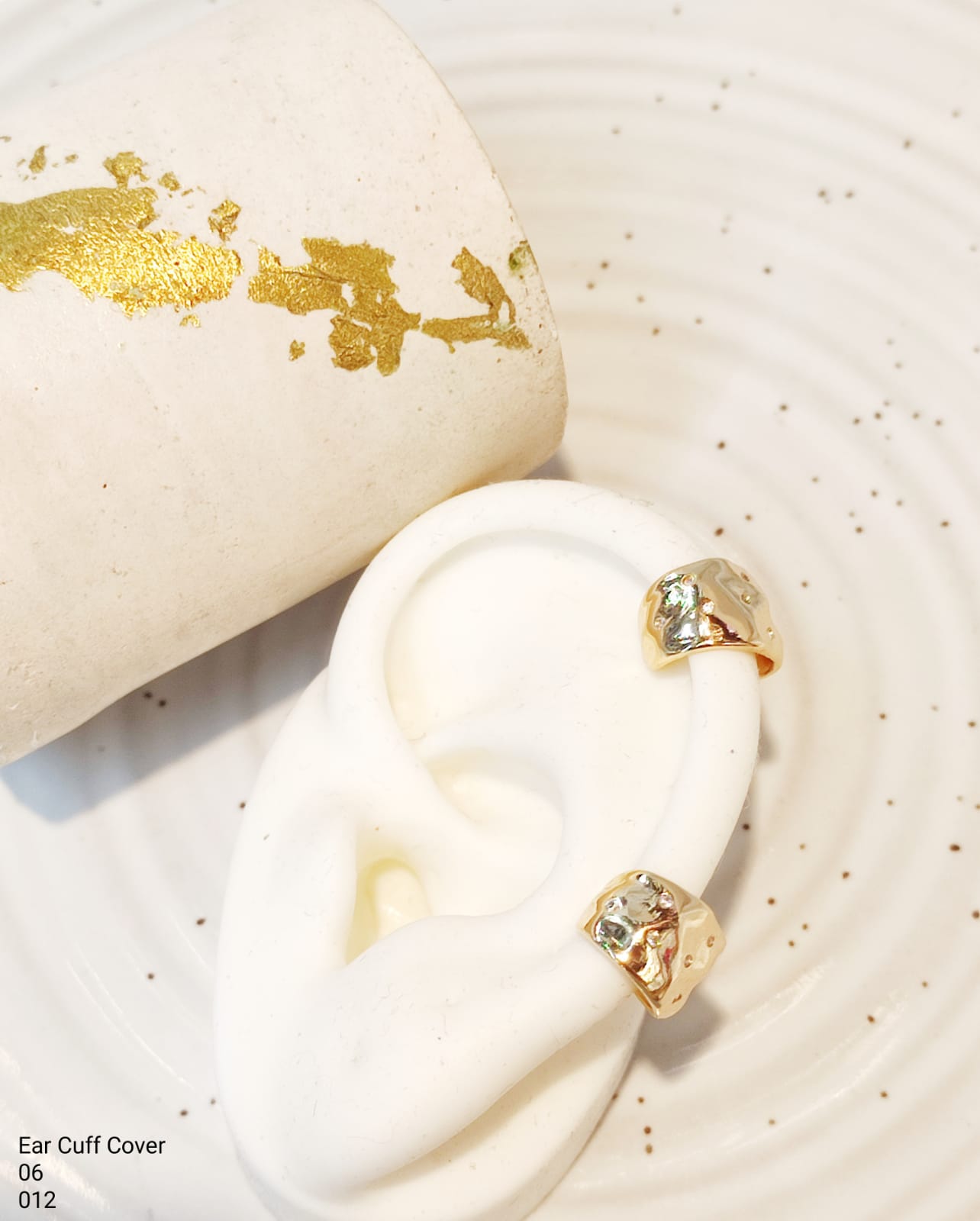 Earcuff en Covergold