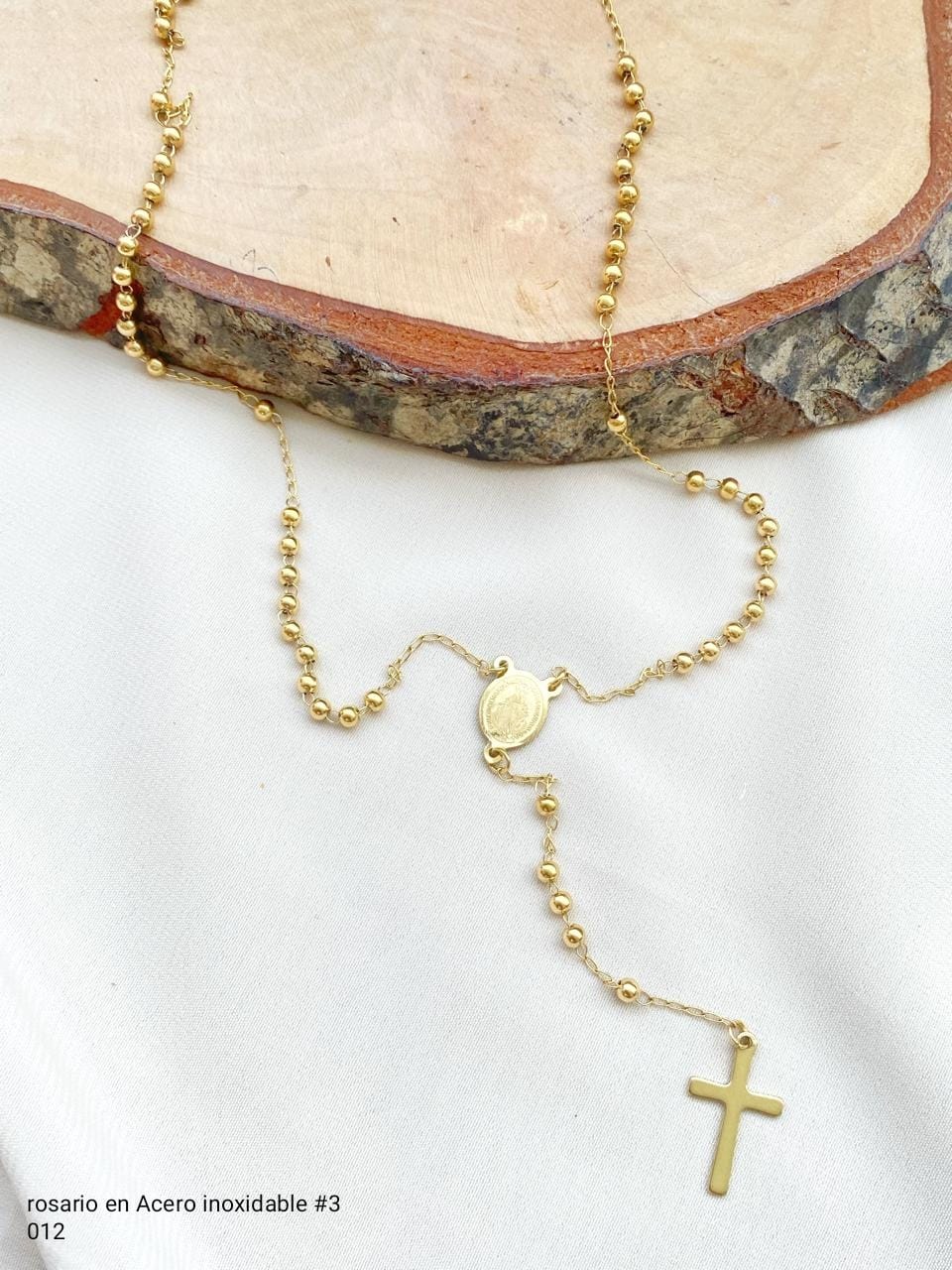 Rosario Acero Dorado