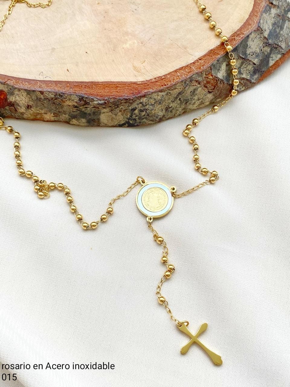 Rosario Acero Dorado