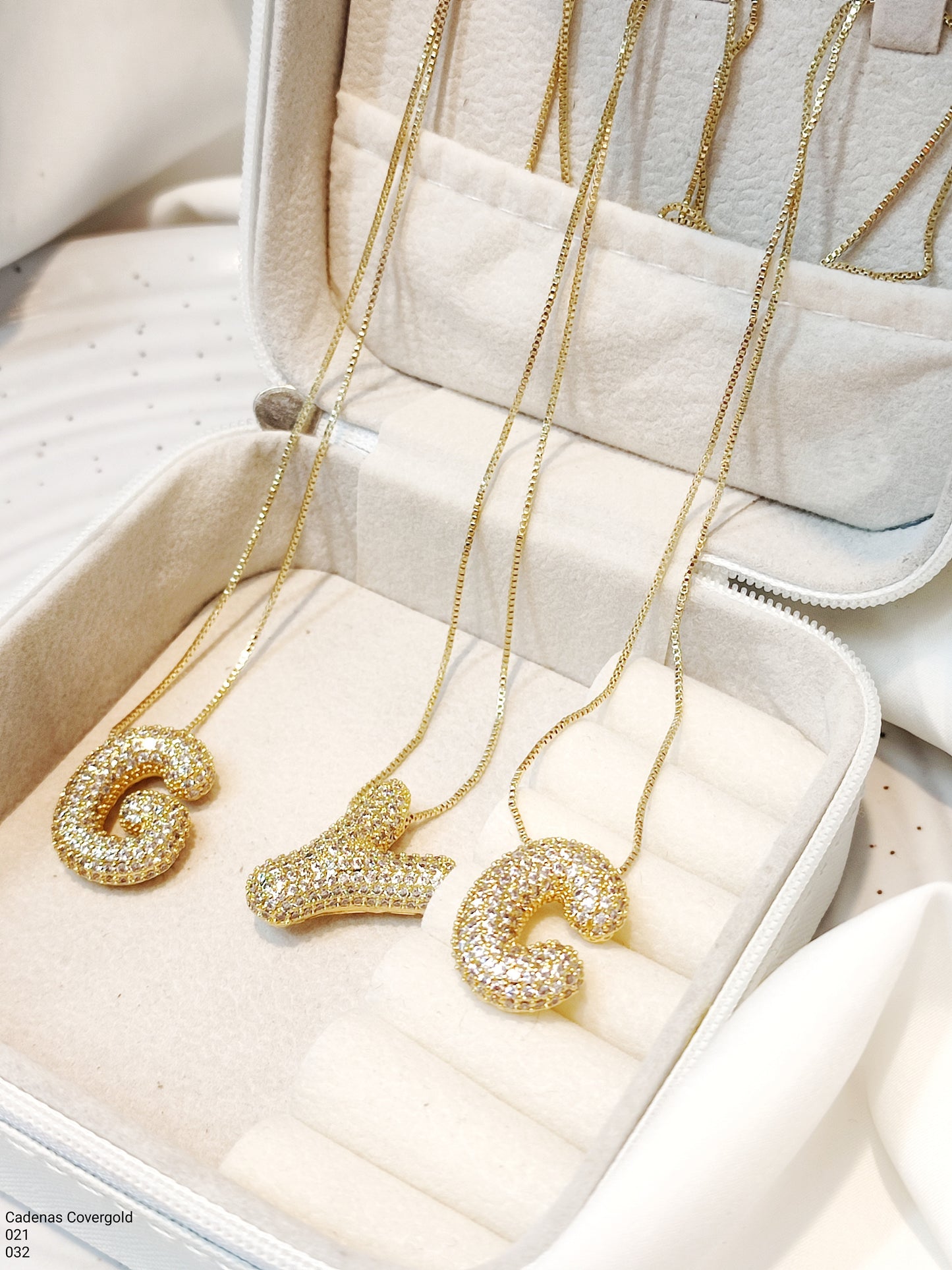 Cadena iniciales Covergold