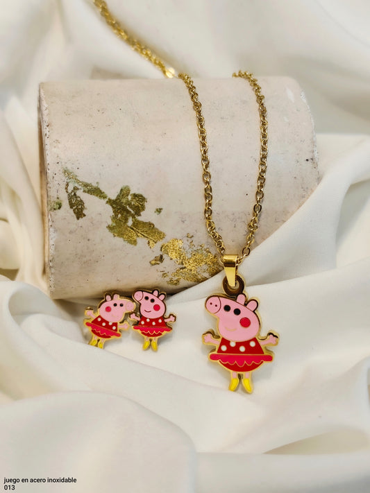 JUEGO EN ACERO INOXIDABLE