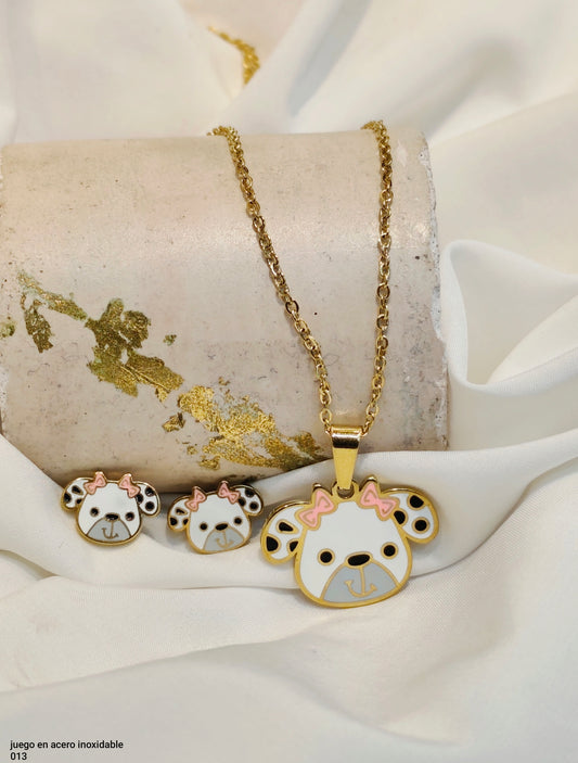 JUEGO EN ACERO INOXIDABLE