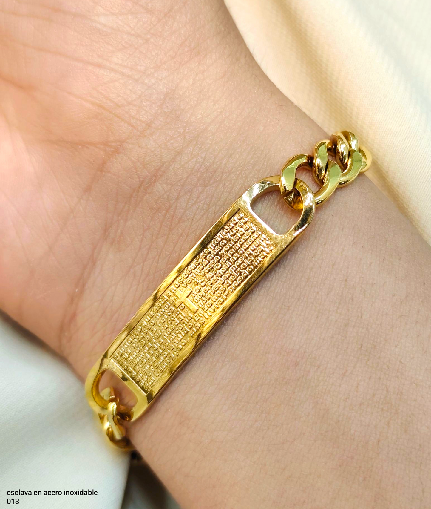 ESCLAVA EN ACERO INOXIDABLE