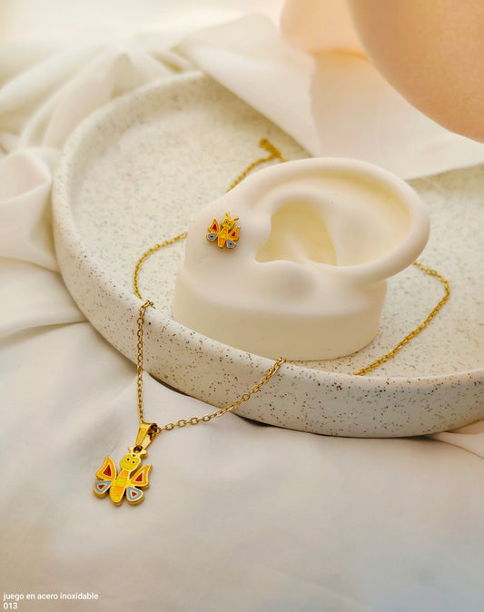 JUEGO EN ACERO INOXIDABLE