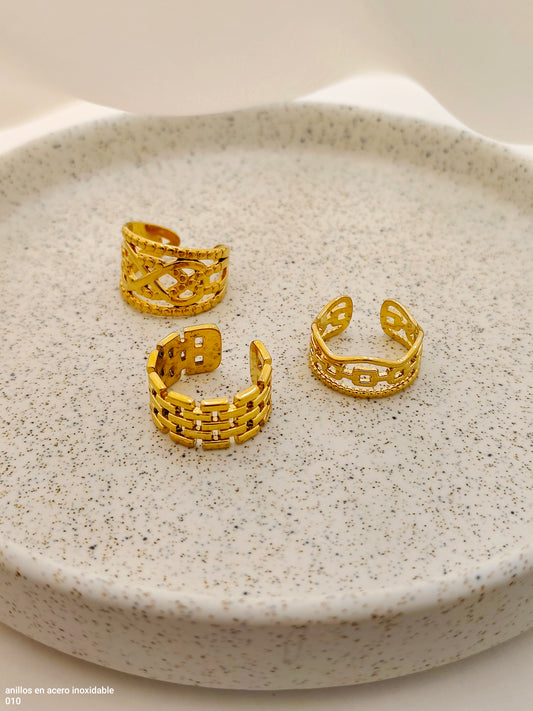 ANILLOS EN ACERO