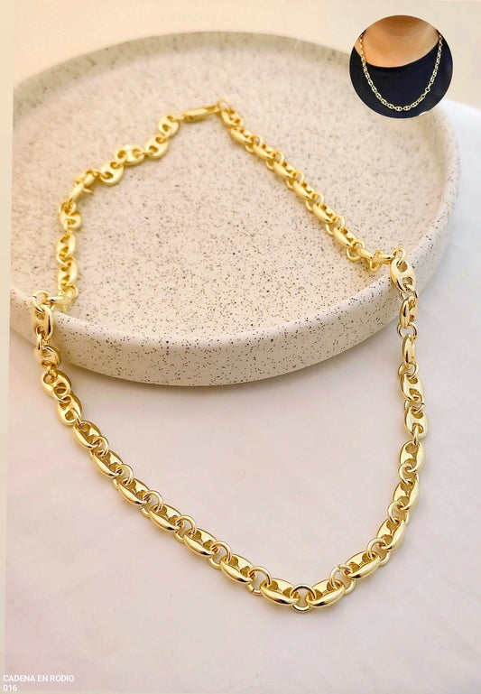 CADENA EN RODIO