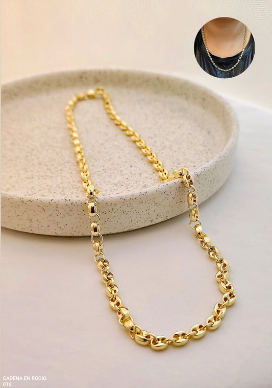 CADENA EN RODIO
