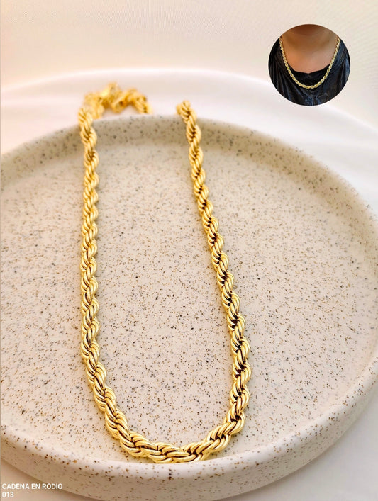 CADENA EN RODIO