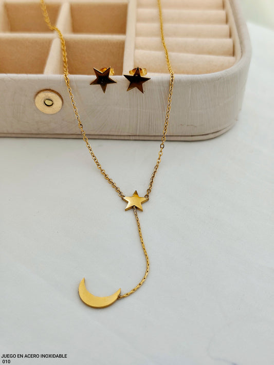 JUEGO EN ACERO INOXIDABLE